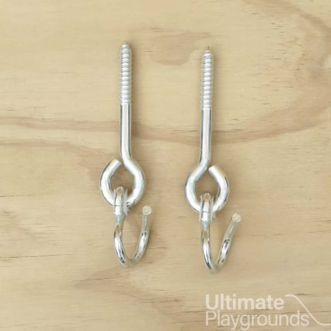 Triple Swing Set Hardware Kit - With Bolt Through or Quick Change Swin ...