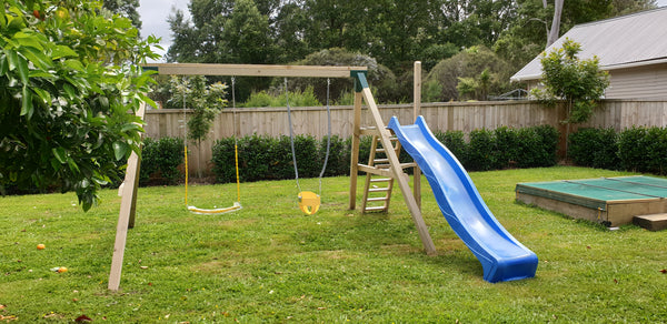 Double Swing and Slide Set